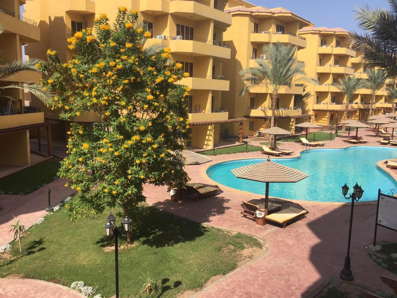 Pool View Apartment At British Resort - Unit 02 Хургада Экстерьер фото